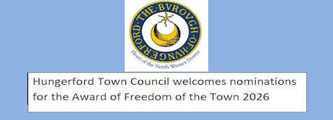 Freedom of the Town Awards 2026 Poster